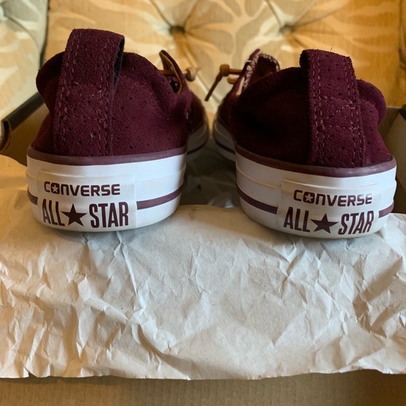 ⭐️SOLD⭐️ CONVERSE Shoreline Slip / Dark Sangria - Picture 4 of 8